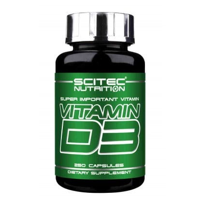 Vitamin D3 250 caps Scitec Nutrition